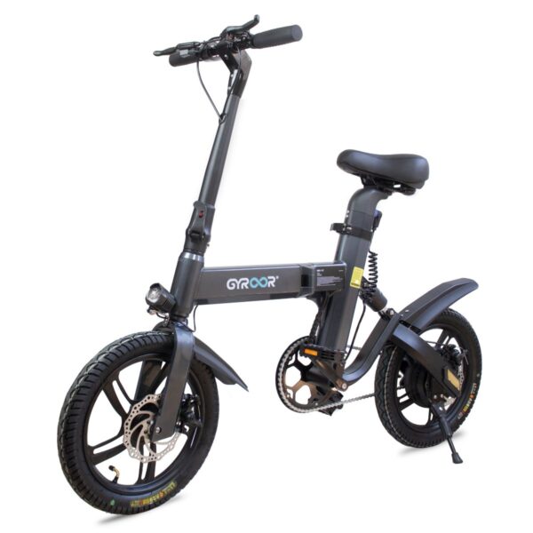 BICICLETA ELECTRICA GYROOR 16" PLEG NEGRO (JTGYR002) - Image 2