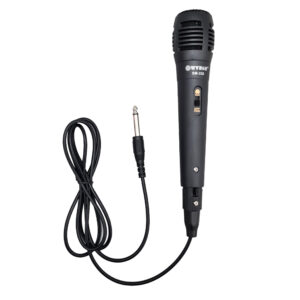 MICROFONO DINAMICO CON CABLE NEGRO (JTACCAV022)