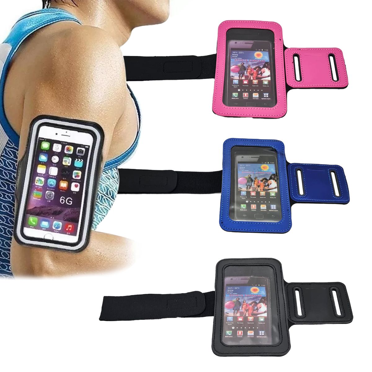 BRAZALETE PORTACELULAR 5,5" (JTACCEL067)