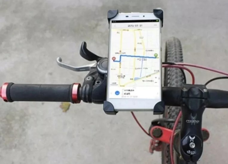 SOPORTE PARA CELULAR BICICLETA CON AGARRES 4 ESQUINAS (JTACCEL200) - Image 3