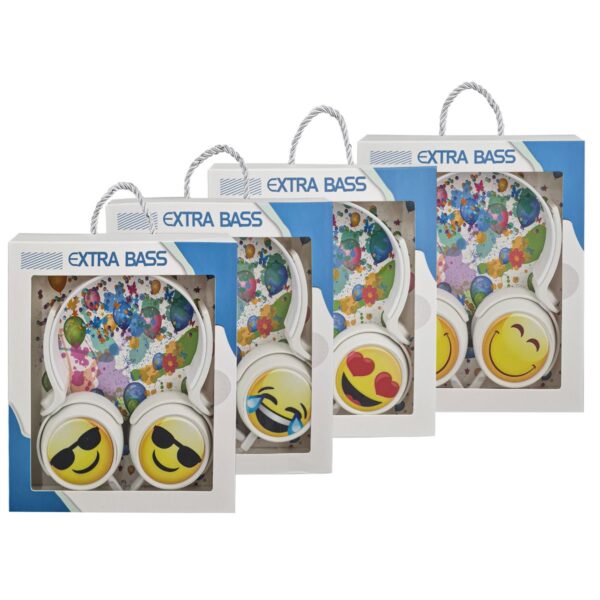 VINCHA AURICULAR EMOTICON INFANTIL CABLEADO (JTAUR106) - Image 4
