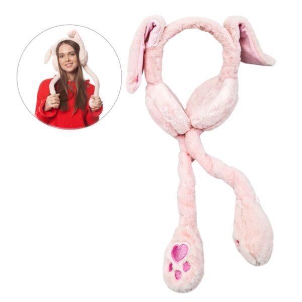 VINCHA AURICULAR INFANTIL BT CONEJO CON MOVI. (JTAUR206)