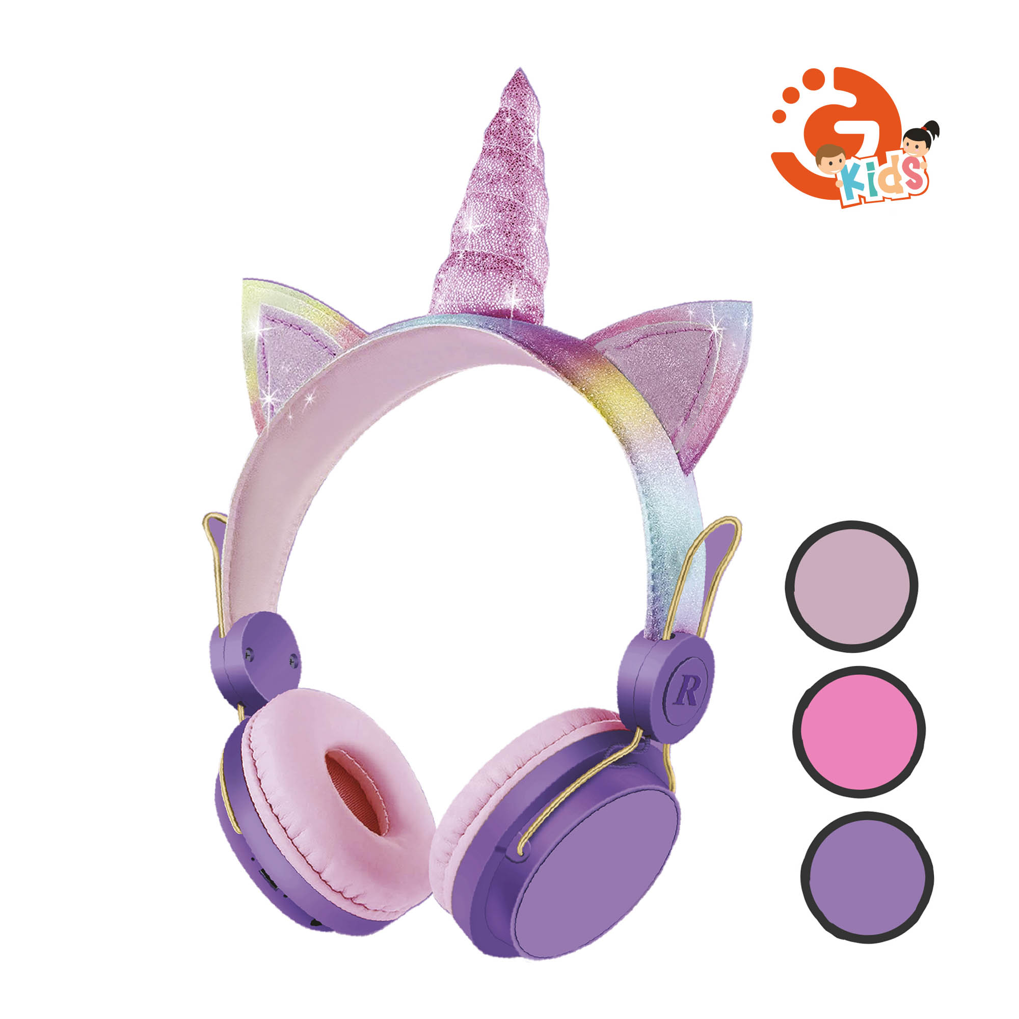 AURICULAR VINCHA UNICORNIO SWEET CABLEADA GOLDTECH (JTAUR405)