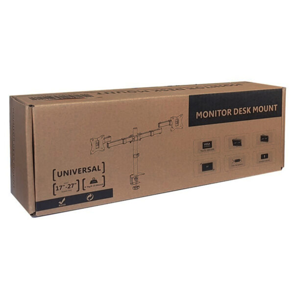 SOPORTE BRATECK 2 MONITORES LDT24-CO24 (JTBRAT031) - Image 4