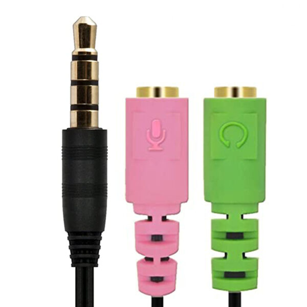 CABLE  ADAPTADOR AURICULAR Y MIC (JTCABL092)