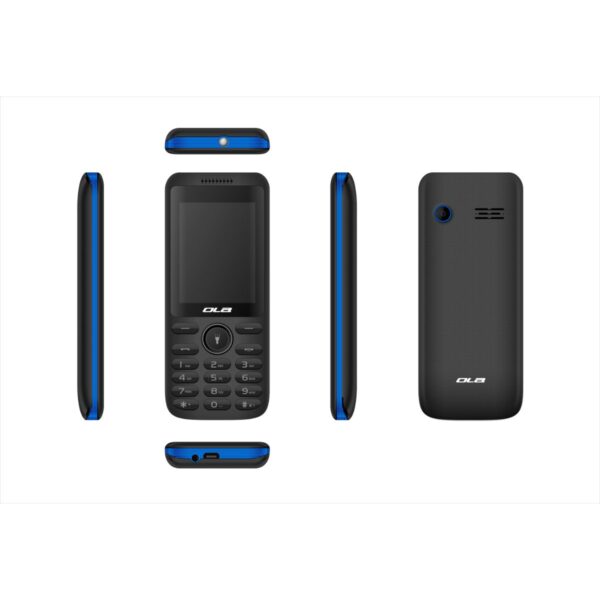 CELULAR OLA JUICY 2.4" NEGRO + AZUL DUAL SIM (JTCEL080) - Image 3