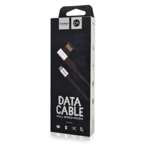 CABLE DA MICRO USB MALLADO LATERAL PLATA DT0012MSY (JTDA023)