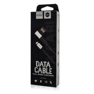 CABLE DA IPHONE MALLADO LATERAL PLATA DT0012ASY (JTDA026)