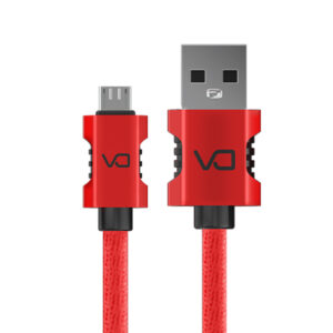 CABLE DA MICRO USB MALLADO ROJO DT0014MRD (JTDA033)