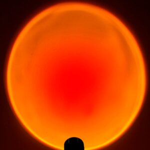 LAMPARA DE PROYECCION LUZ PUESTA DE SOL ROJA (JTFIEST091)