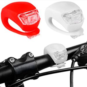 LUZ LED PARA BICICLETA ROJA / BLANCA (JTFITN069)