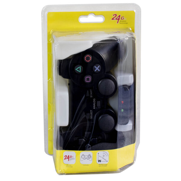 JOYSTICK INALAMBRICO PS2 NEGRO (JTGAME013) - Image 3