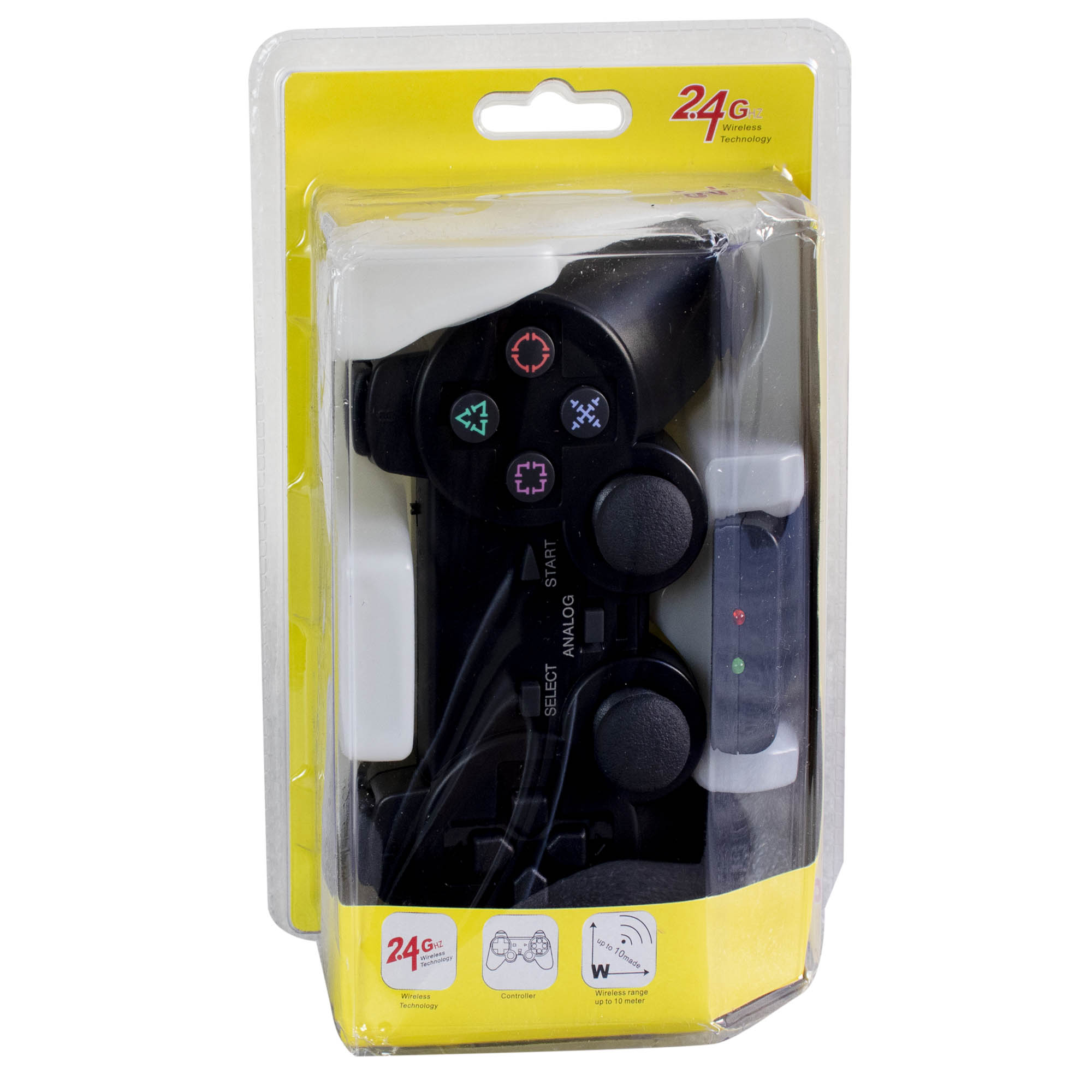 JOYSTICK INALAMBRICO PS2 NEGRO (JTGAME013) - Image 3