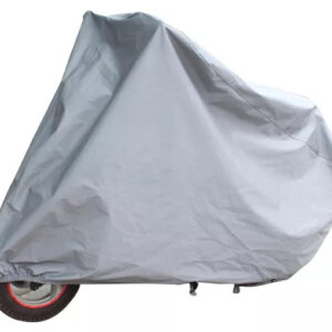 FUNDA PROTECTORA CUBRE MOTO IMPERMEABLE 230 x 130CM GRIS (JTHOG200)