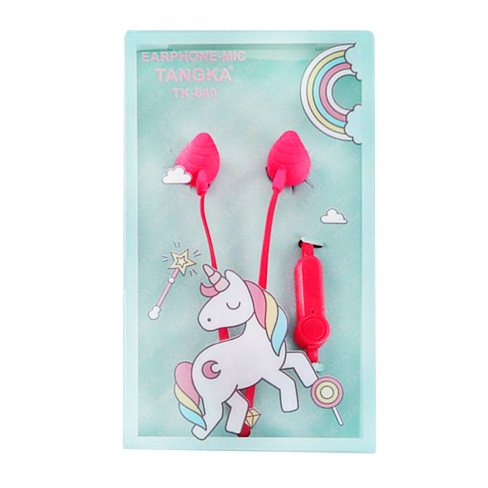 AURICULAR INFANTIL MANOS LIBRES UNICORNIO COLORES (JTMANO045)