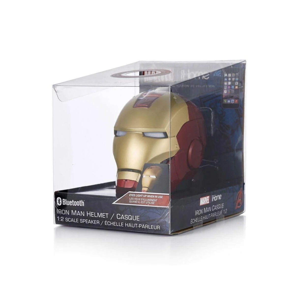 PARLANTE MARVEL HELMET IRON MAN (JTMARV15) - Image 4