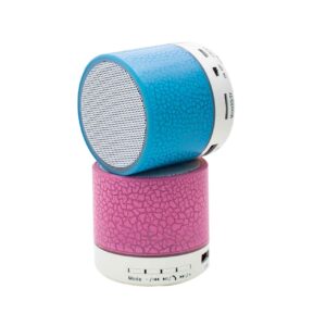 PARLANTE CILINDRO BT/SD/FM MINI CRAQUELADO (JTPAR089)