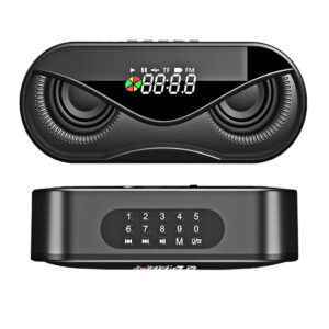 RADIO RELOJ DESPERTADOR BUHO FM/SD/BT (JTPAR234)