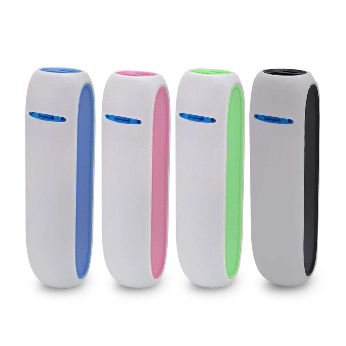 POWER BANK 3600 MAH BLANCO C/COLORES (JTPOW021)