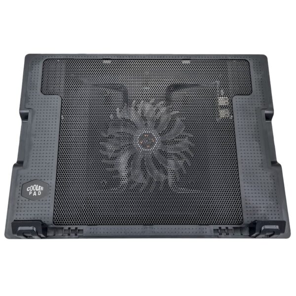 BANDEJA COOLER  AJUSTABLE 9" A 17" USB NEGRO (JTACCPC013)