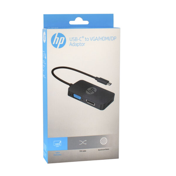 ADAPTADOR USB-C A HDMI-VGA-DP HP (JTADAP087) - Image 2