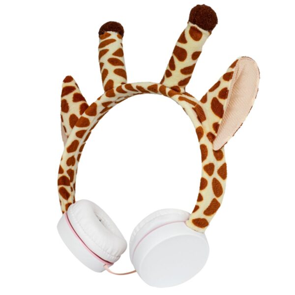 VINCHA AURICULAR INFANTIL JIRAFA CABLEADO (JTAUR407)