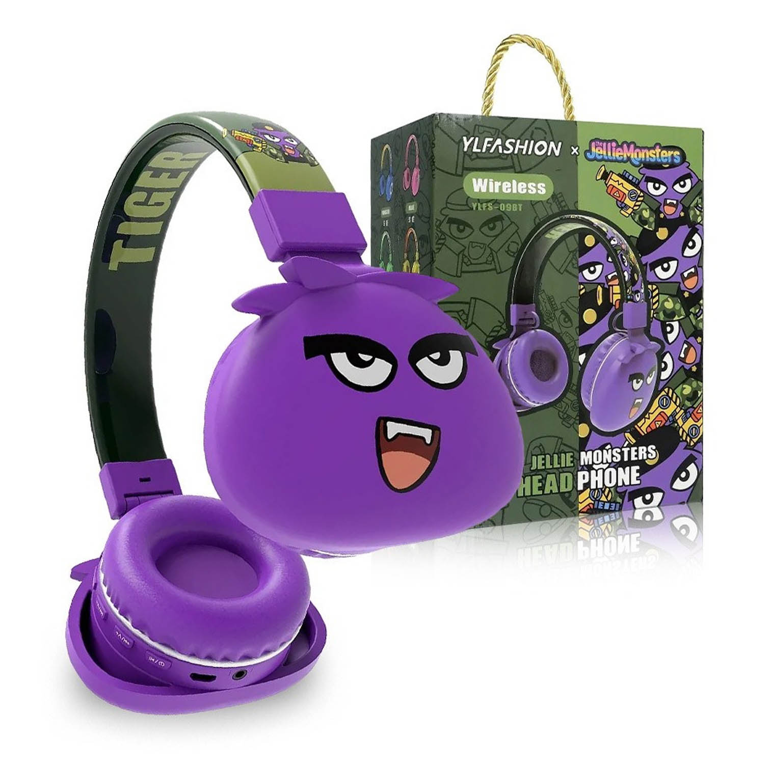 VINCHA AURICULAR MONSTER C/ BT VARIOS DISEÑOS (JTAUR410) - Image 4