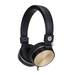 VINCHA AURICULAR CABLEADA DHH-1206 HP NEGROYDORADO (JTAUR452)