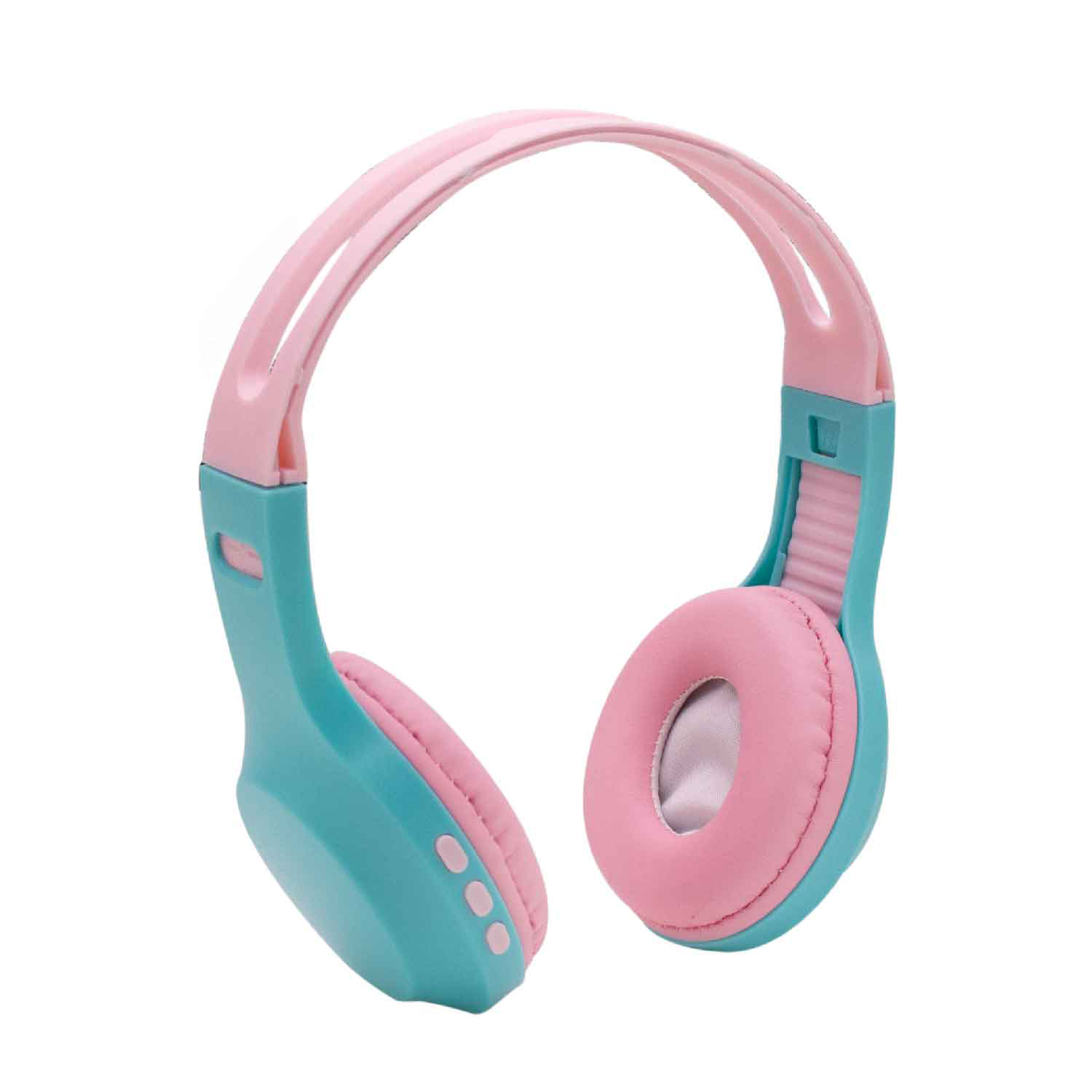 VINCHA AURICULAR BT BK-23 VERDE AGUA Y ROSA (JTAUR501)