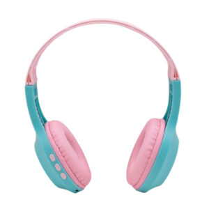 VINCHA AURICULAR BT BK-23 VERDE AGUA Y ROSA (JTAUR501)