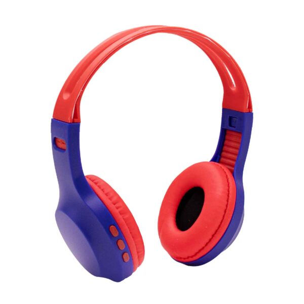 VINCHA AURICULAR BT BK-23 AZUL Y ROJO (JTAUR502)