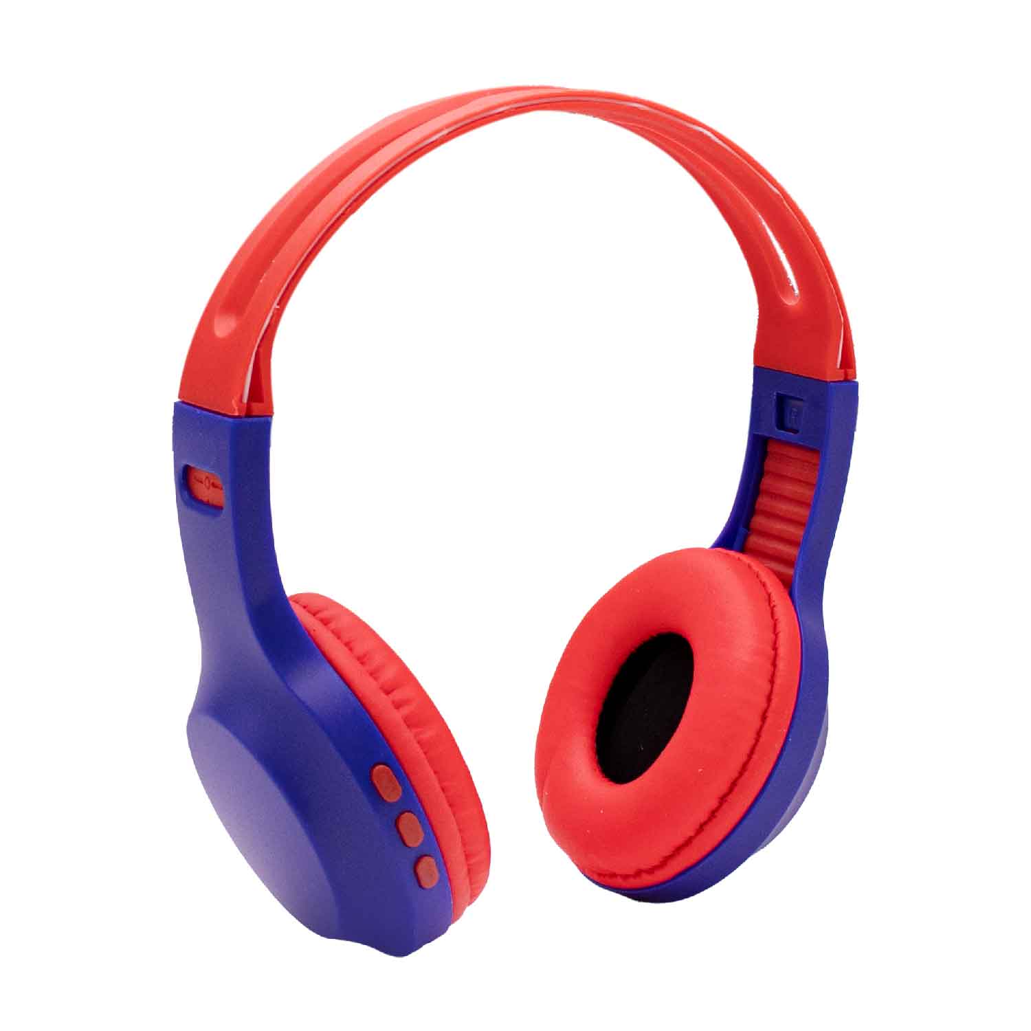 VINCHA AURICULAR BT BK-23 AZUL Y ROJO (JTAUR502)