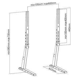SOPORTE BRATECK LDT03-09L 37-70