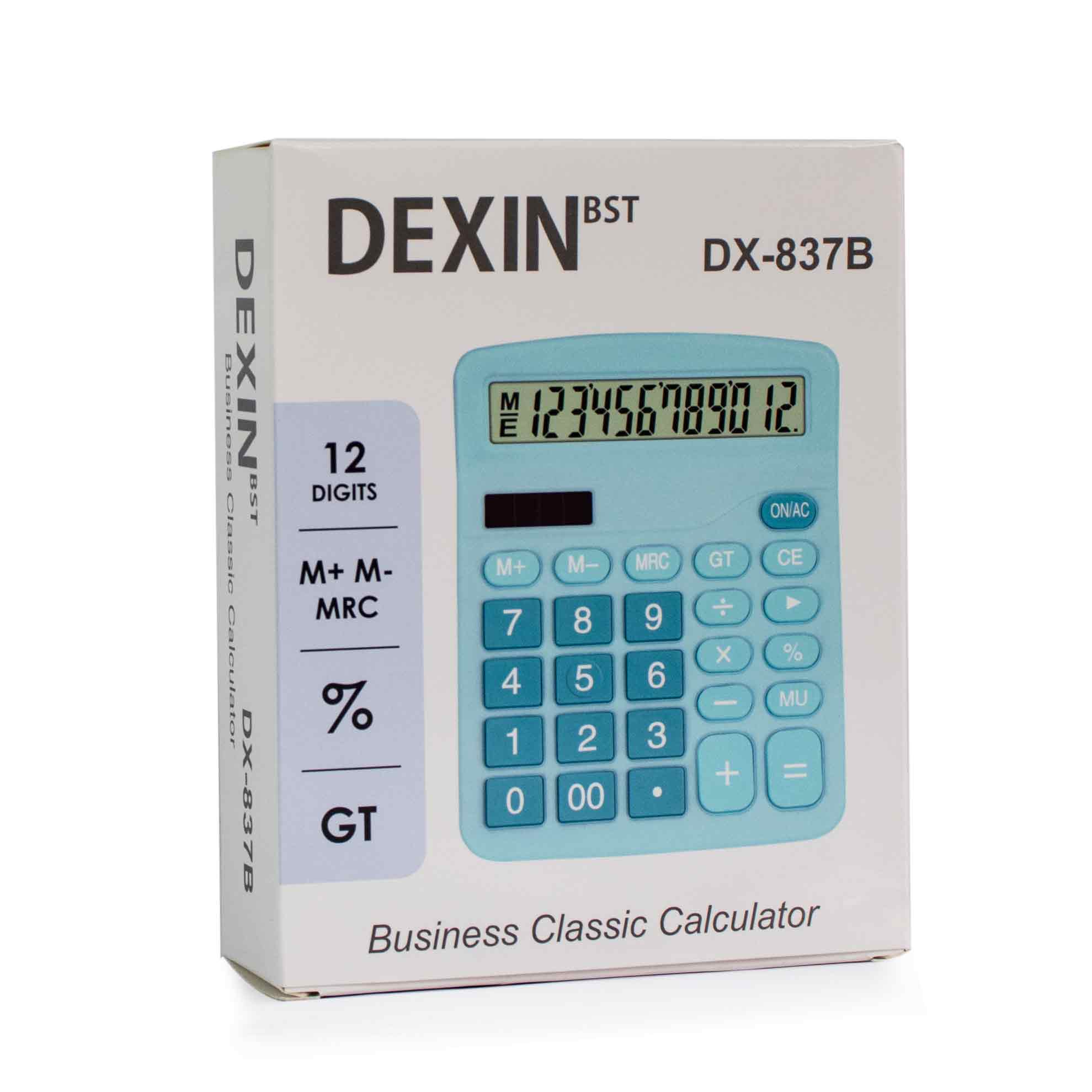 CALCULADORA DE PANTALLA GRANDE CELESTE (JTCALC019) - Image 3