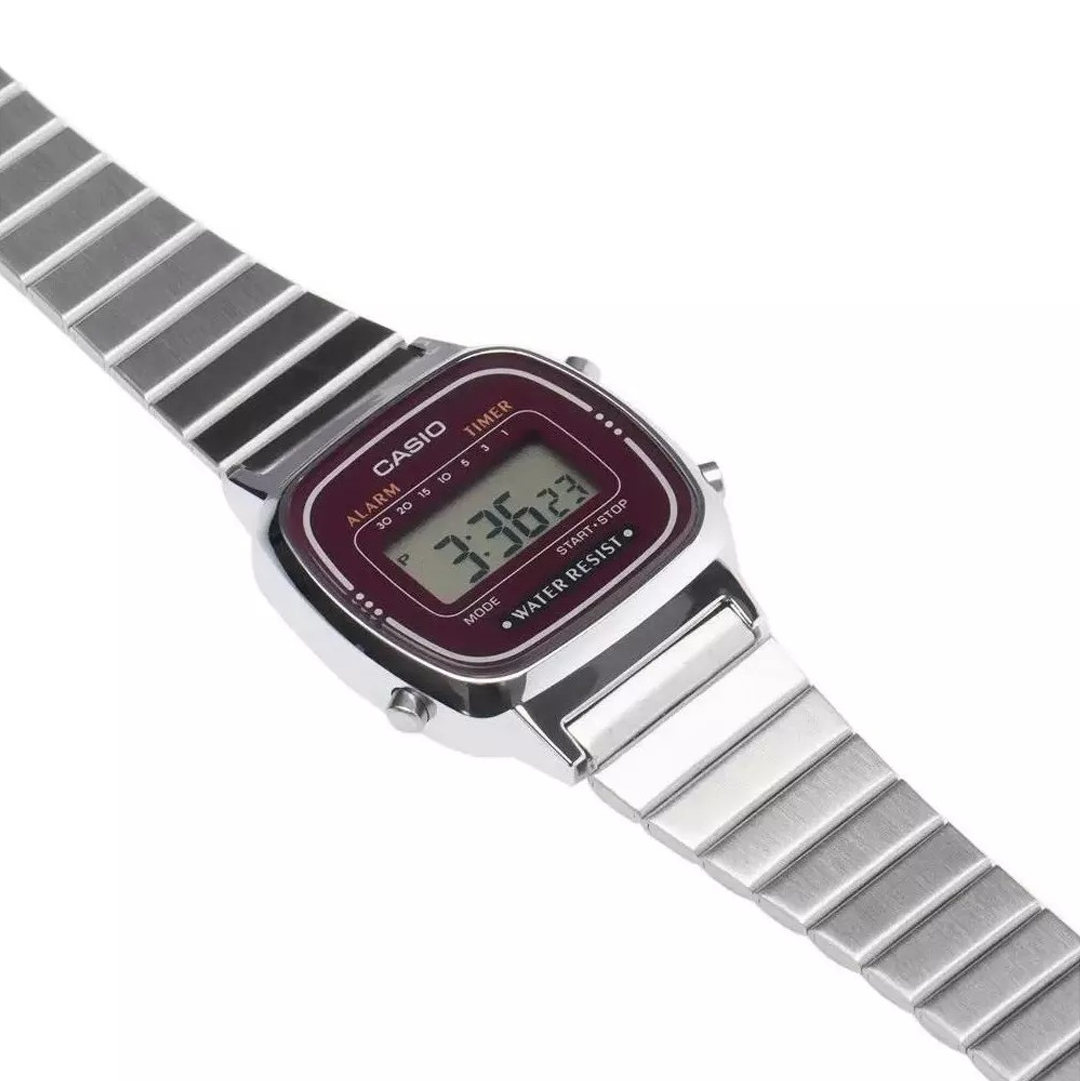 RELOJ PULSERA CASIO LA670WA-ADF ACERO INOXIDABLE (JTCASIO006) - Image 2