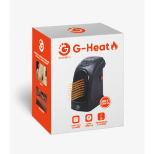 CALEFACTOR 220V PORTATIL C/DISPLAY GOLDTECH NEGRO (JTELEC090)