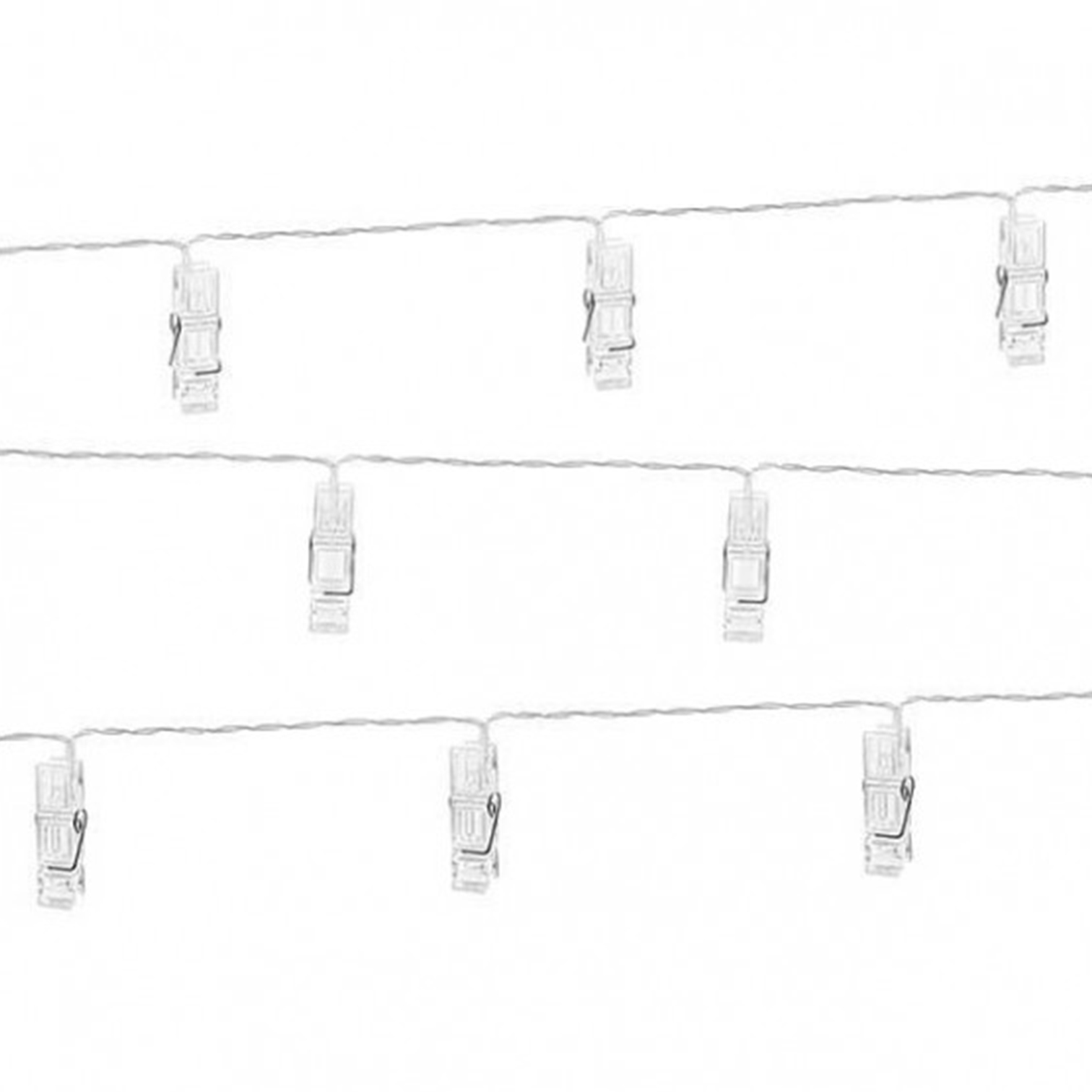 GUIRNALDA LUCES LED 10 PALILLOS A 220V (JTFIEST092)