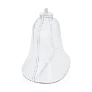 DECORACION CAMPANA TRANSPARENTE (JTFIEST098)