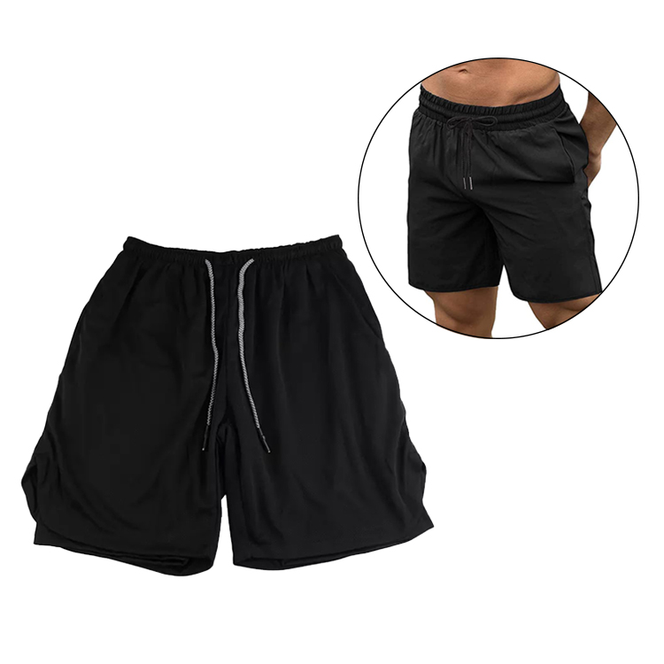 SHORTS FITNESS P/ HOMBRE  TALLE L (JTFITN078)