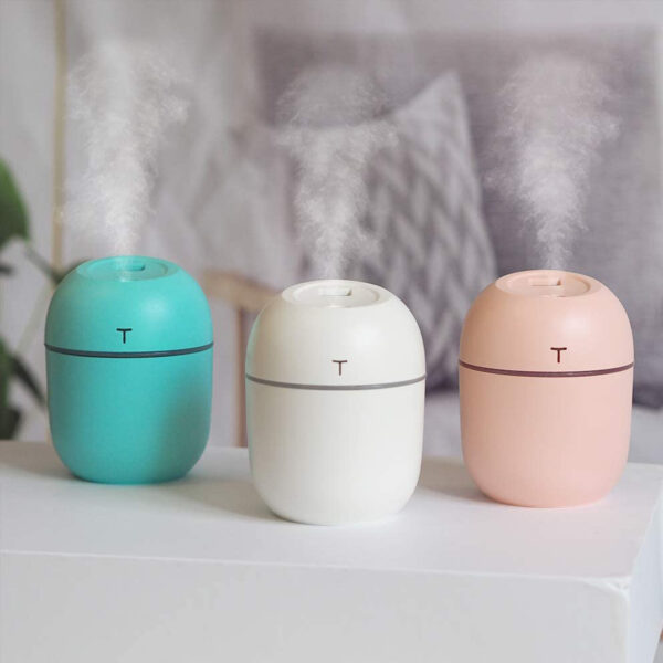 HUMIDIFICADOR DIFUSOR 200ML ROSA/BLANCO/VERDE (JTHOG411) - Image 3