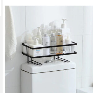 ESTANTE ORGANIZADOR PARA BAÑO NEGRO (JTHOG414)