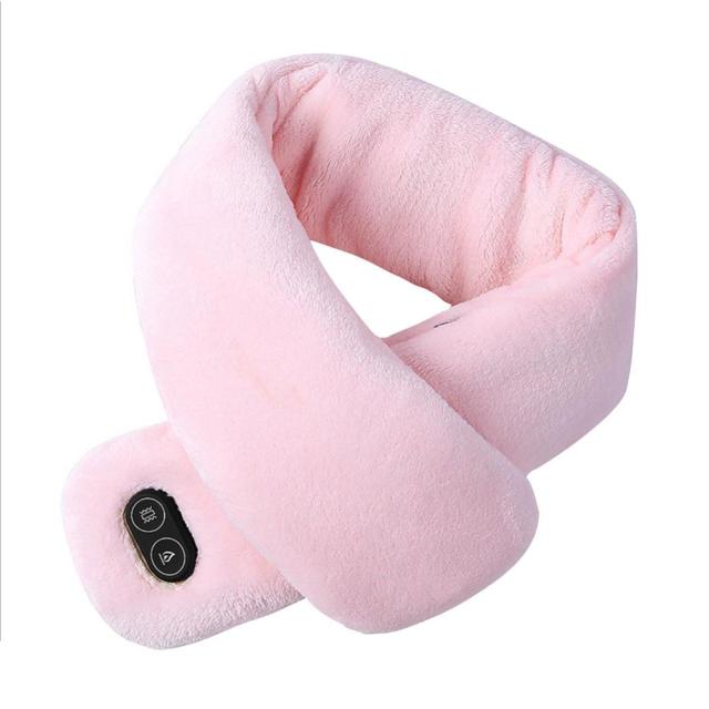 BUFANDA MASAJEADORA CON CALOR USB ROSA (JTHOG446)