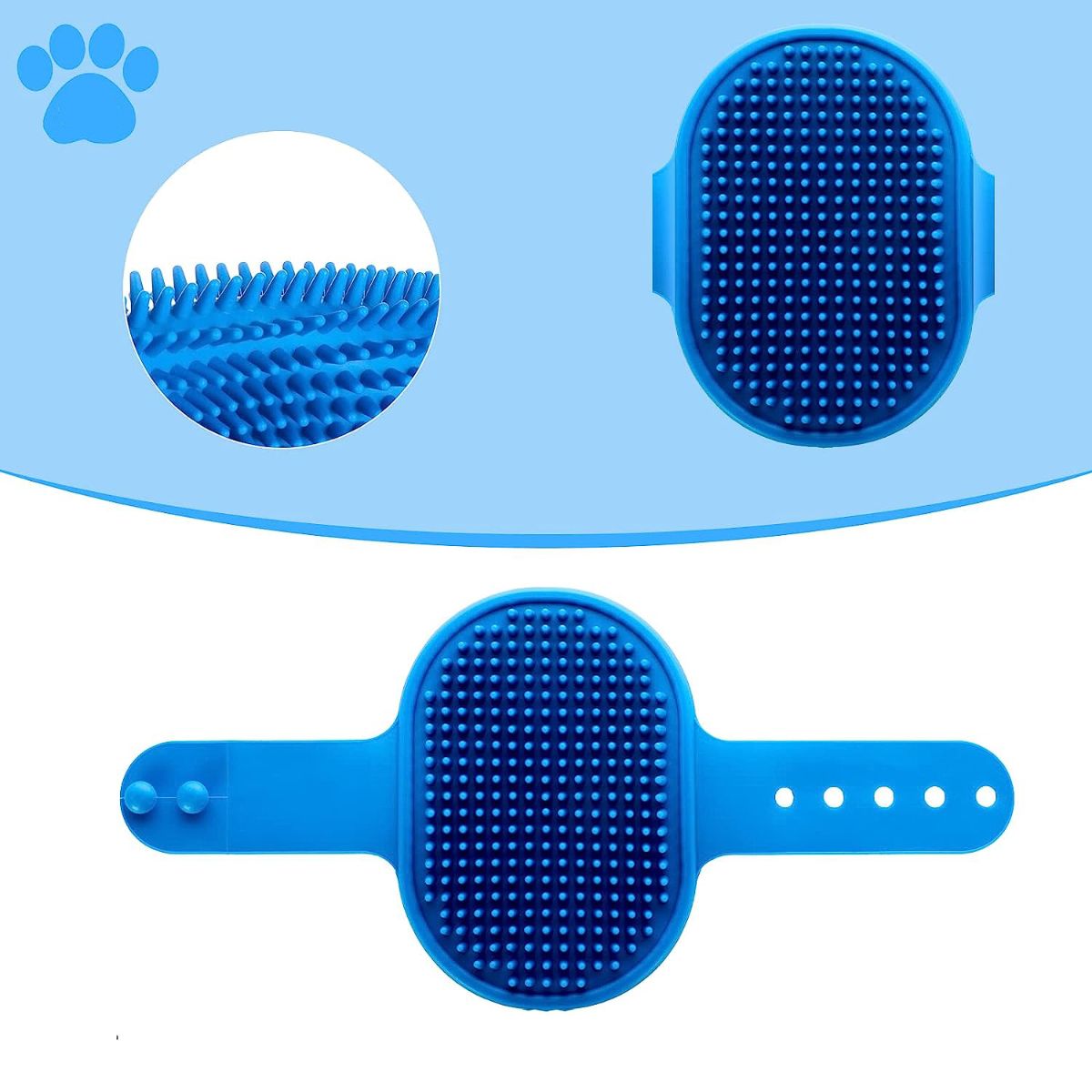 CEPILLO MANOPLA SILICONA PARA MASCOTAS (JTHOG540) - Image 3