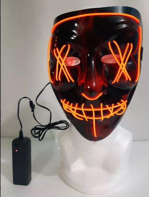 MÁSCARA LUZ NEON A PILA ROJA (JTJUG103) - Image 3