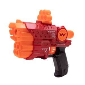 PISTOLA LANZA DARDOS 3 OBJETIVOS 12 DARDOS (JTJUG224)