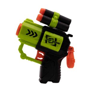 PISTOLA LANZA DARDOS AIR BLASTER 6 DARDOS VERDE (JTJUG225)