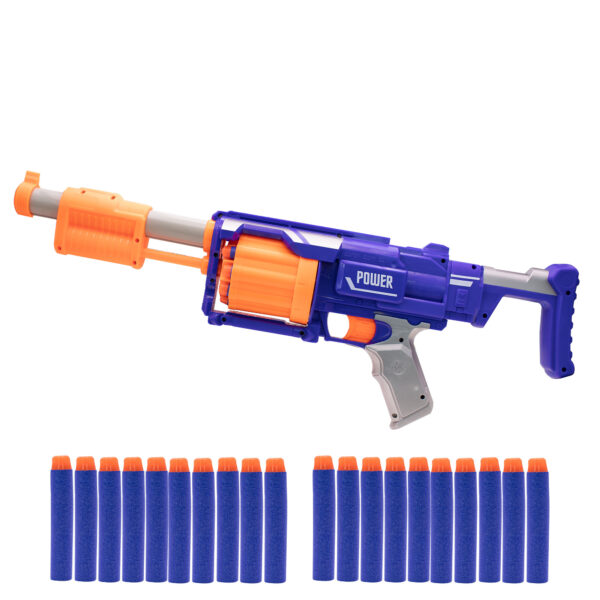 AMETRALLADORA SEMIAUTOMATICA C/TAMBOR GIRATORIO (JTJUG229)