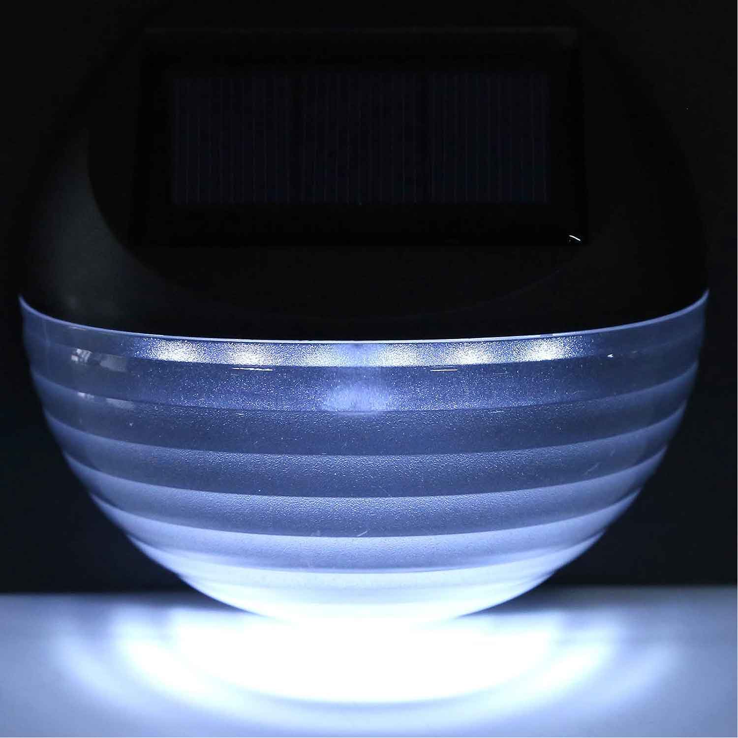 LAMPARA SOLAR X4 EXTERIOR REDONDA SENSOR (JTLAMP133) - Image 3