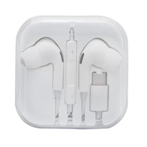 AURICULARES MANOS LIBRES TIPO C BLANCOS (JTMANO123)