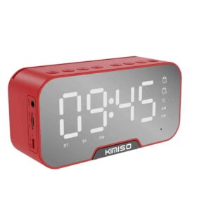 DESPERTADOR PARLANTE KIMISO K10 USB/BT RECTANGULAR (JTPAR651)